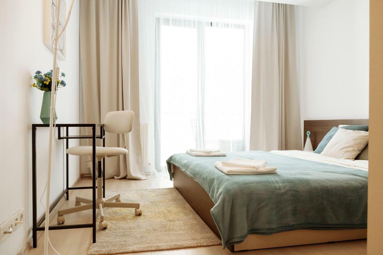 Matei Basarab Apartment Boekarest Buitenkant foto